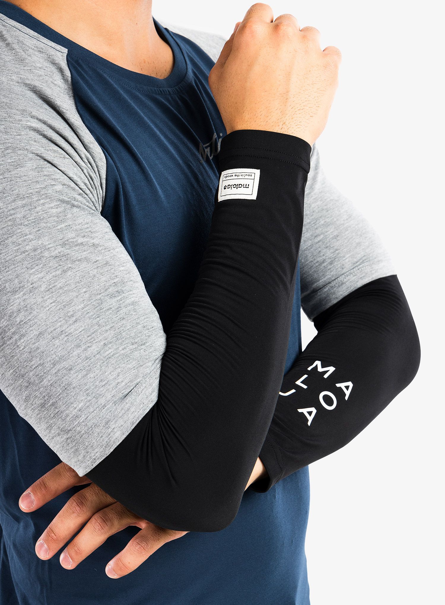 Tekaške rokavi Maloja Taisch Armwarmers - moonless