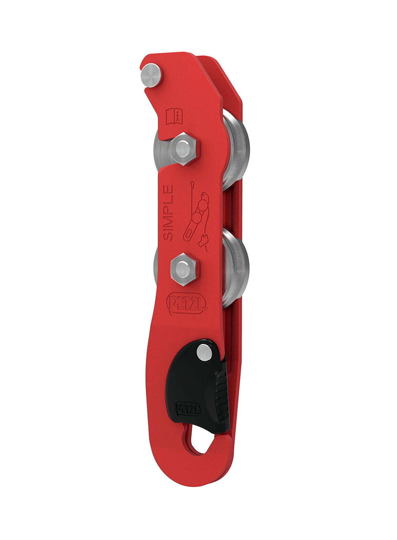 Zavora Petzl Simple - red
