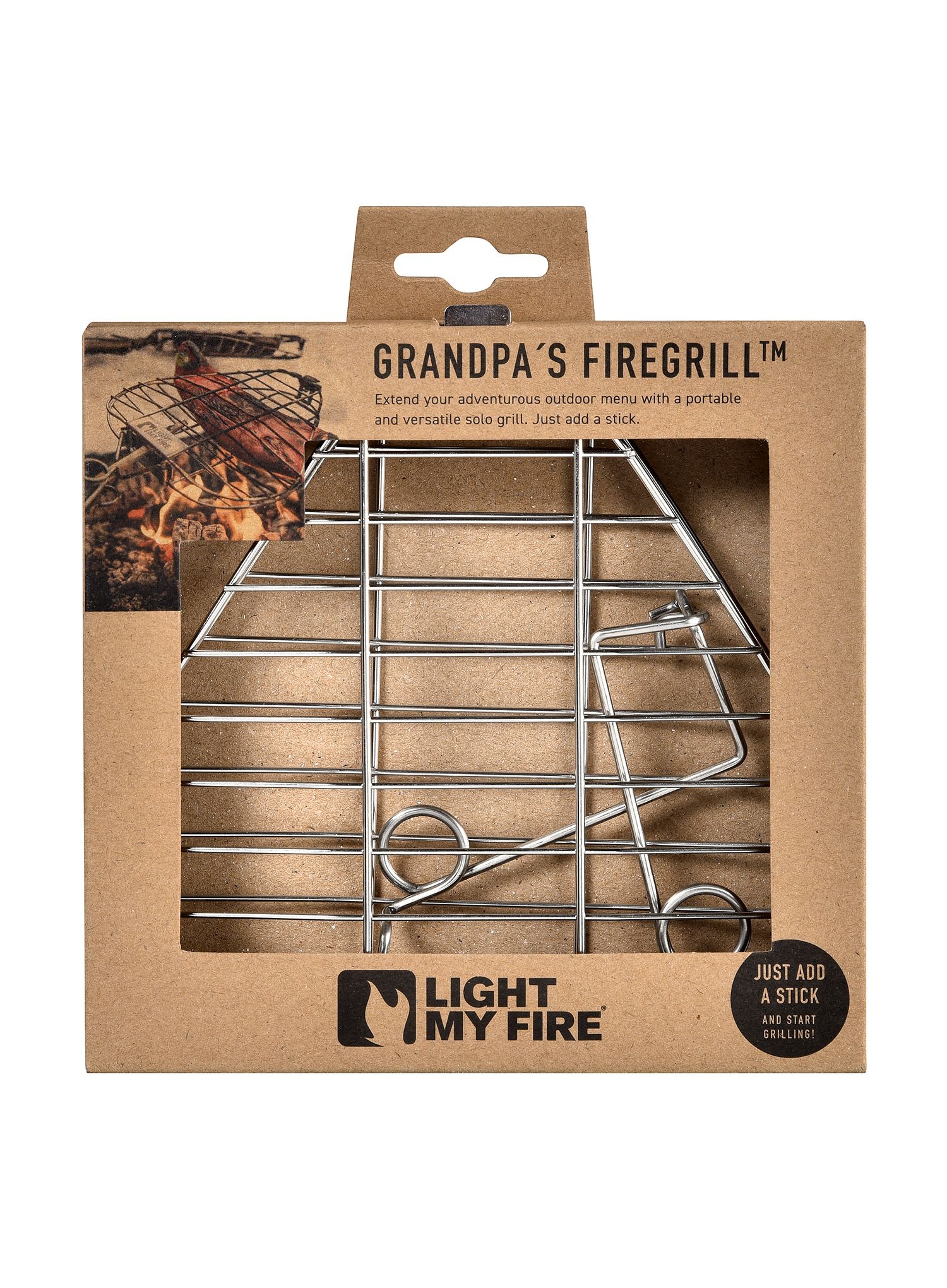 Rešetka za žar Light My Fire Grandpas FireGrill