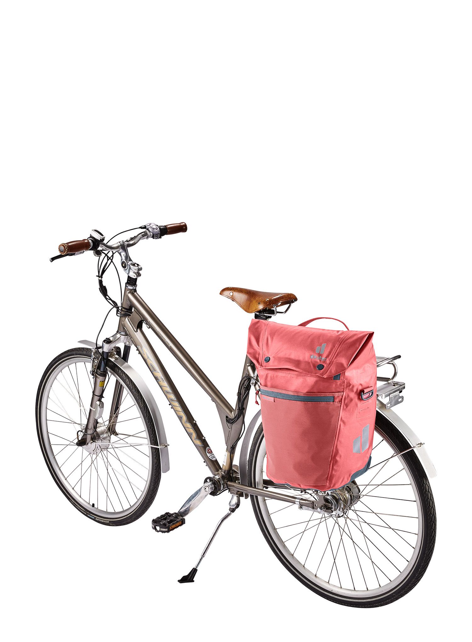 Kolesarska torba Deuter Mainhattan 17+10 - redwood/ink
