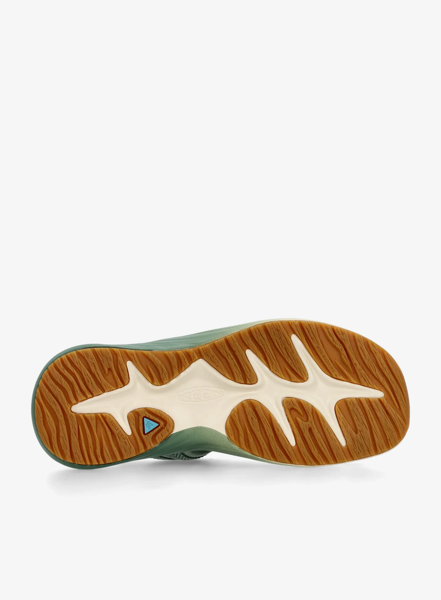 Ženski sandali Keen Whisper Lite - lily pad/cream gold