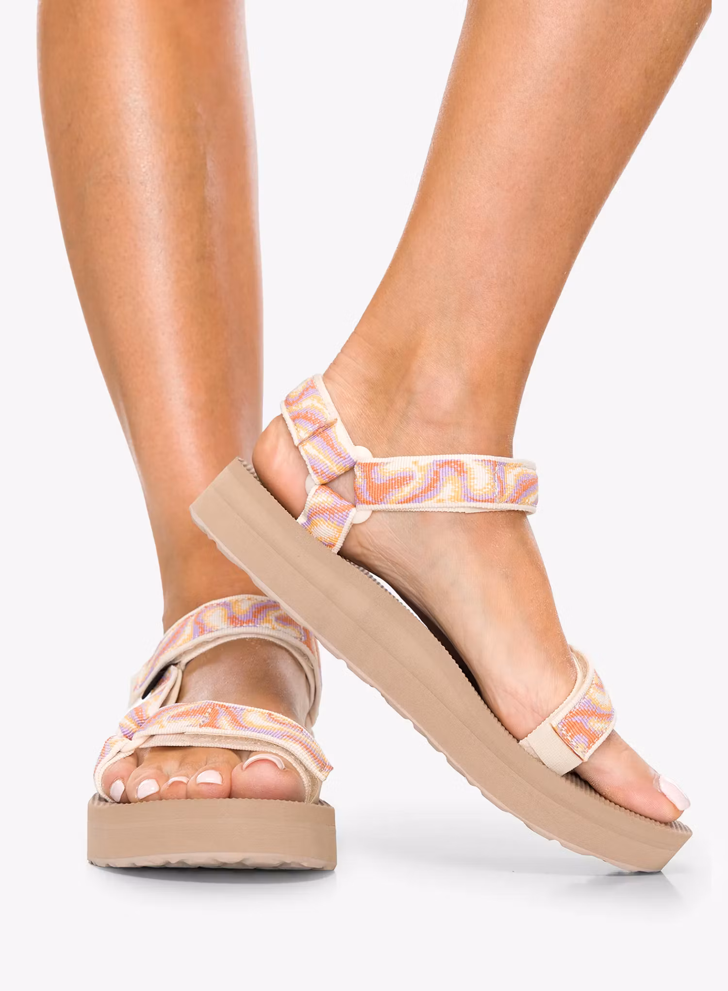 Ženski sandali Teva Midform Universal - neon fade coconut