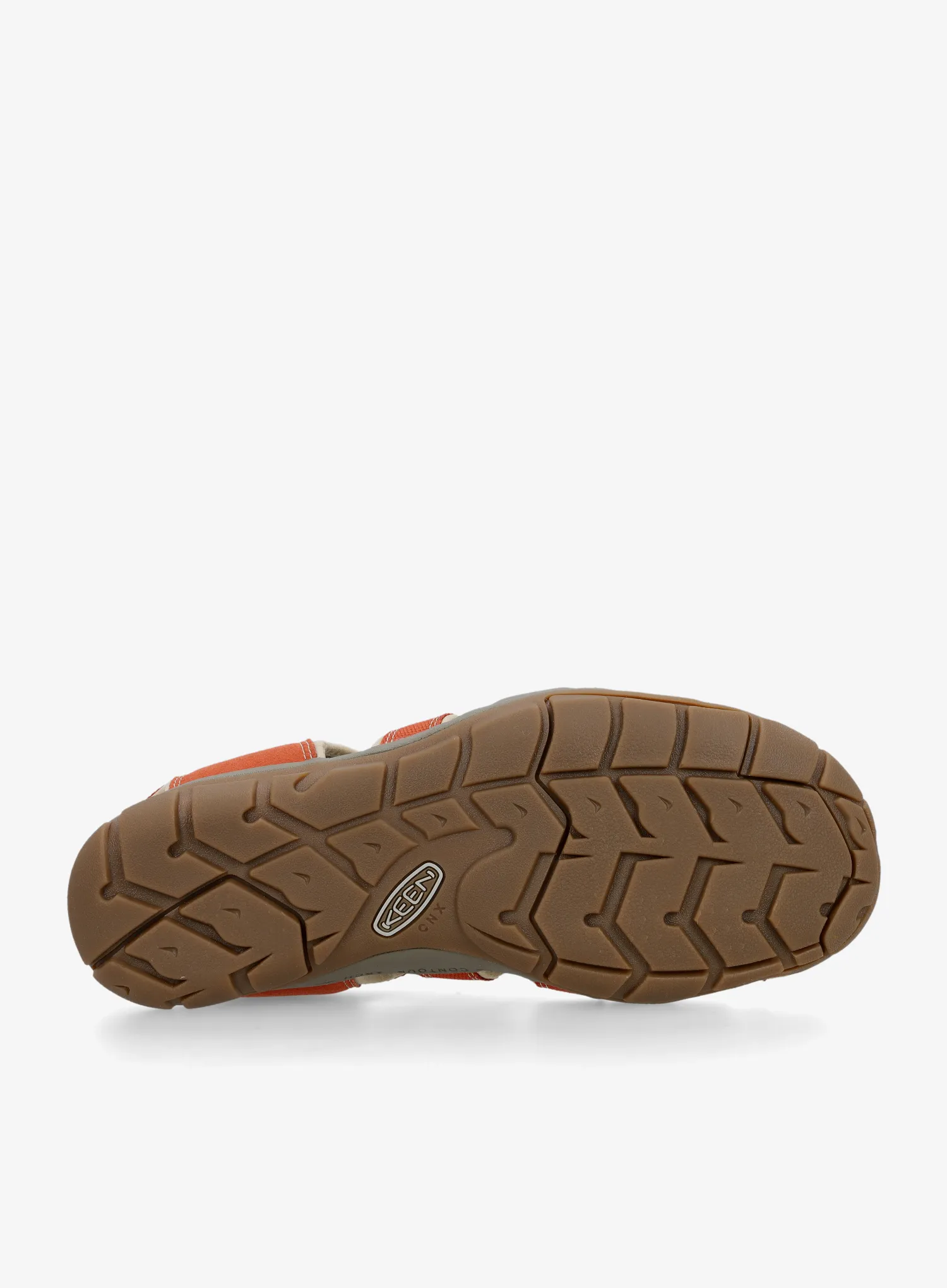 Moški sandali Keen Clearwater CNX - burnt brick/safari
