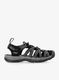 Ženski pohodniški sandali Keen Whisper - black/steel grey