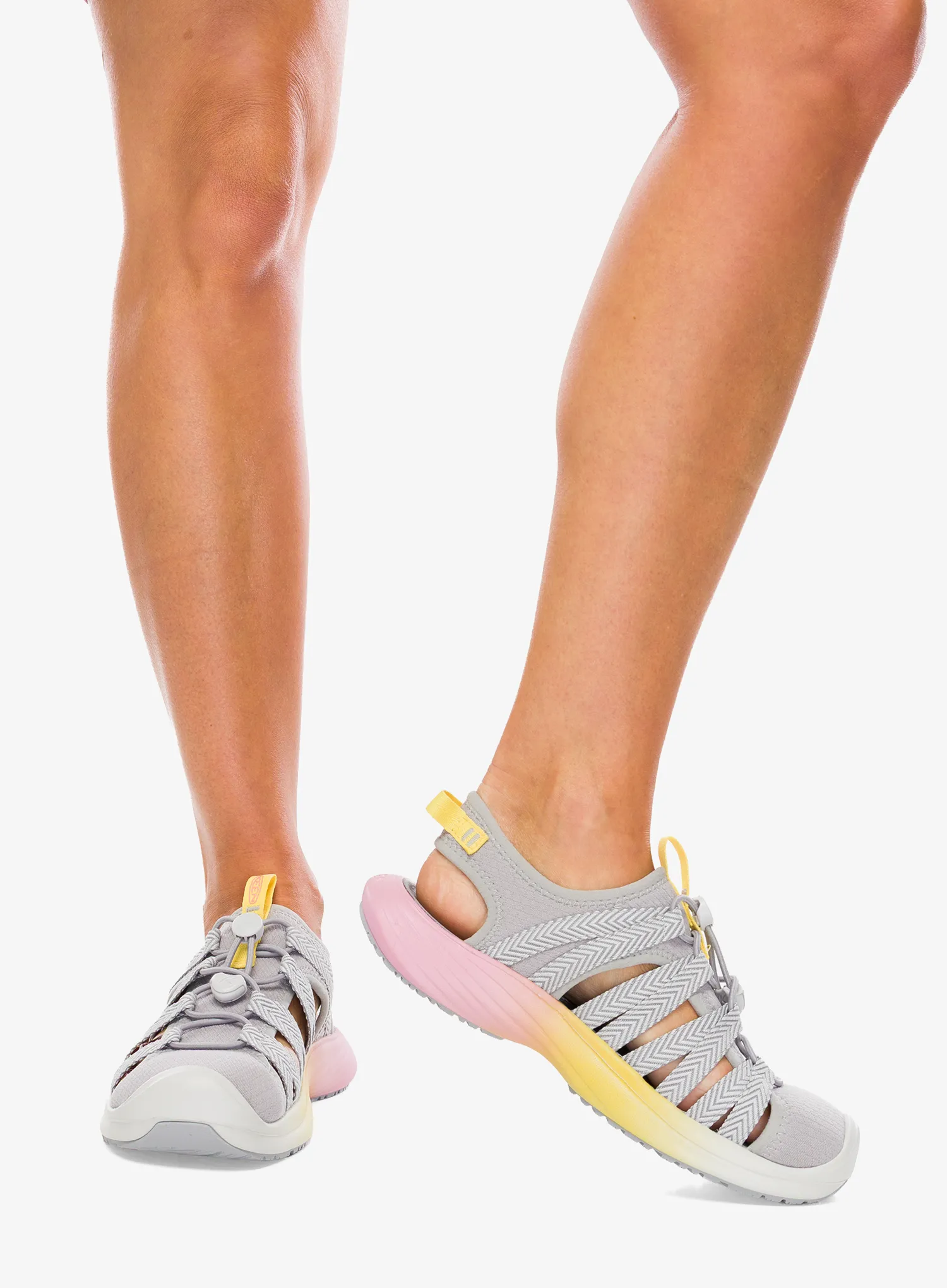 Ženski pohodniški sandali Keen Whisper Lite - alloy/orchid smoke