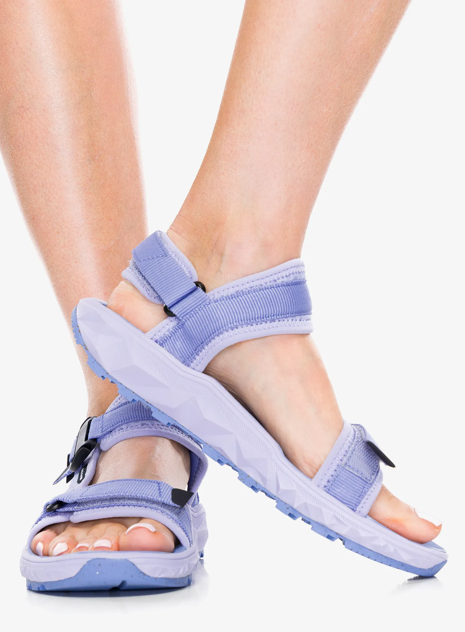Ženski pohodniški sandali Lizard Sandal Super Trek - moon blue/dream blue