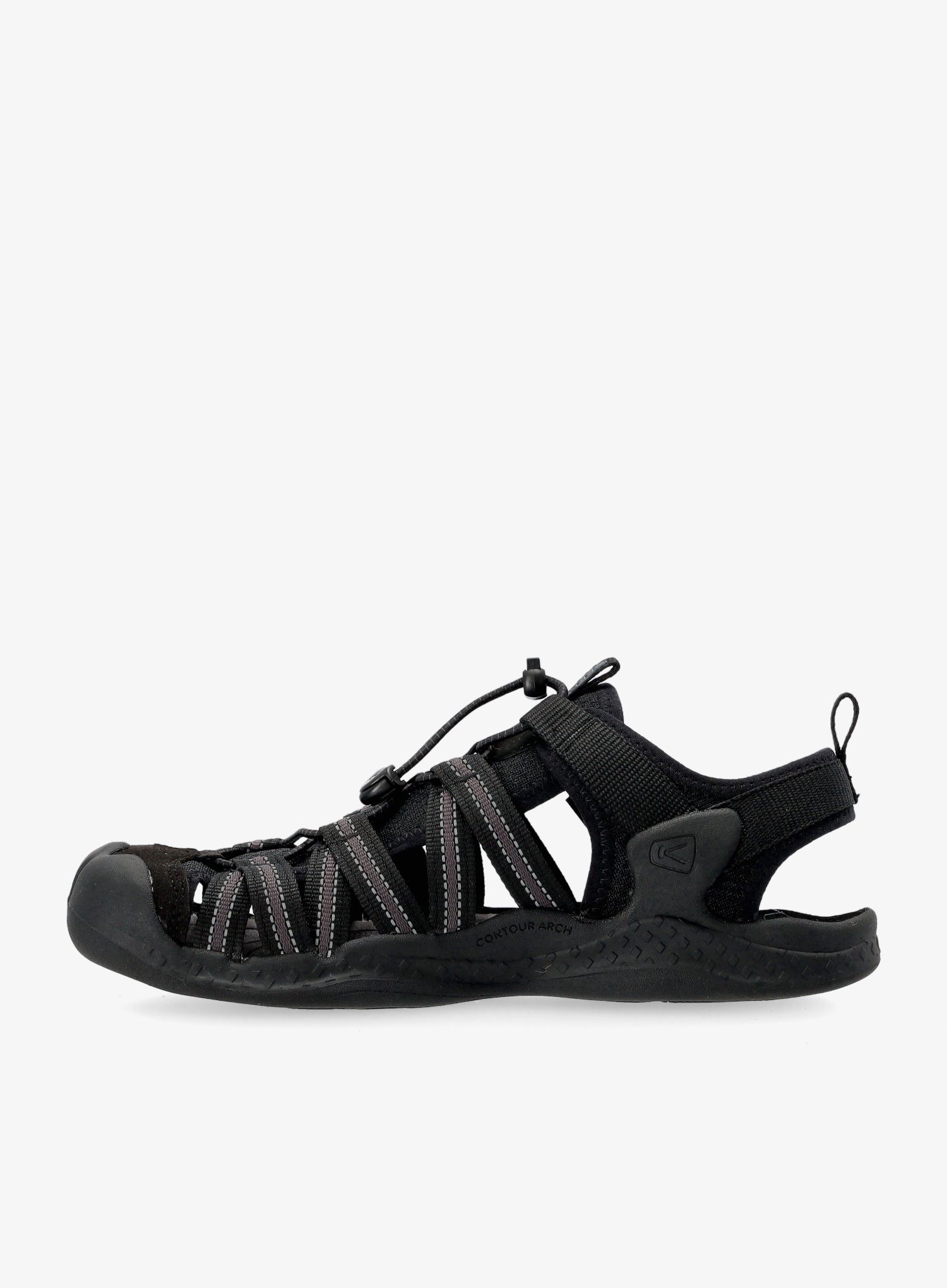 Pohodni sandali Keen Drift Creek H2 - black/black