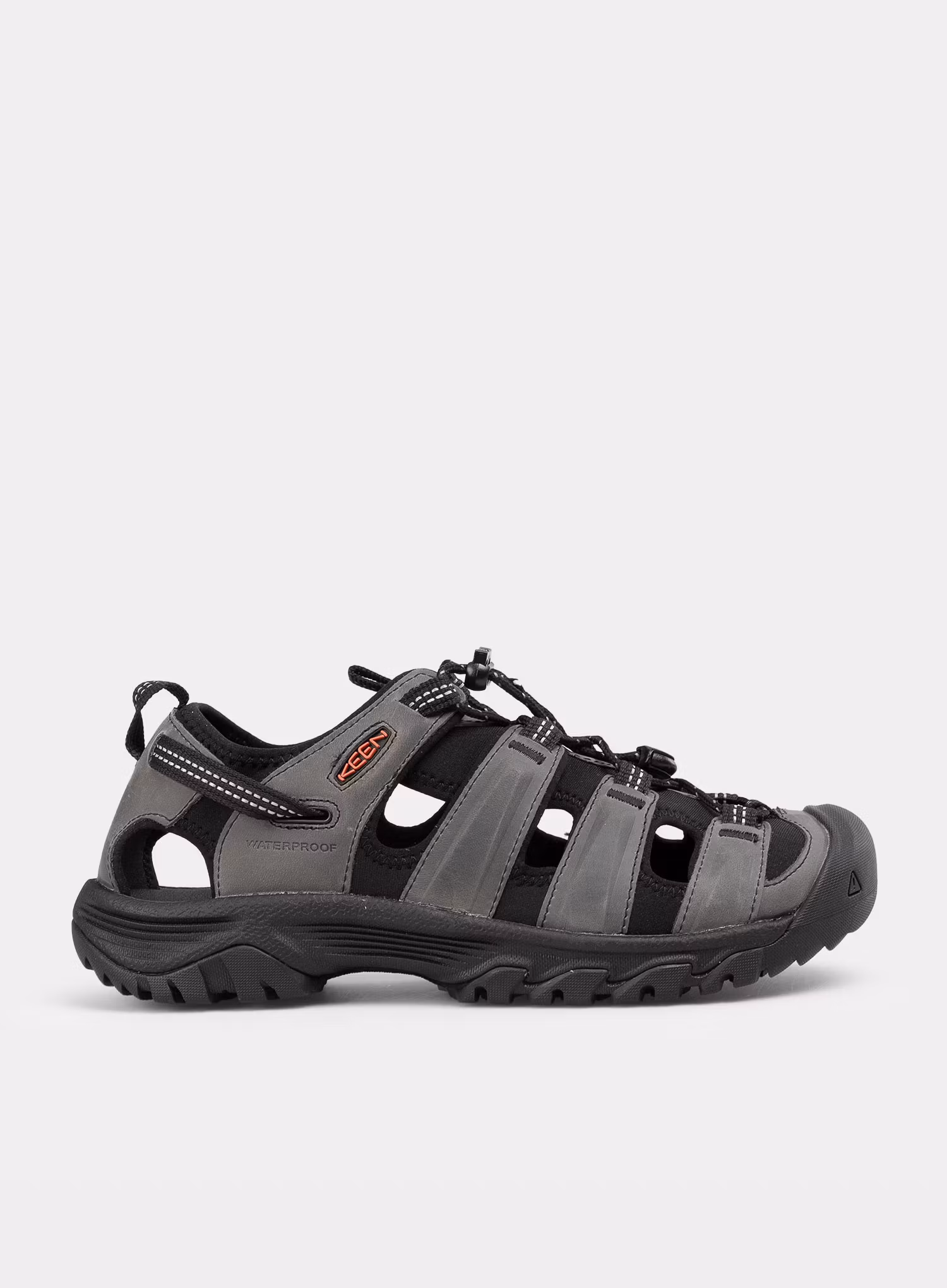 Pohodni sandali Keen Targhee III Sandal - grey/black