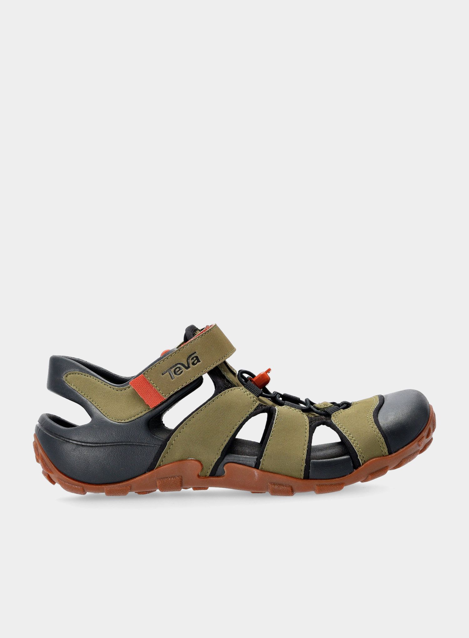 Pohodni sandali Teva Flintwood - dark olive