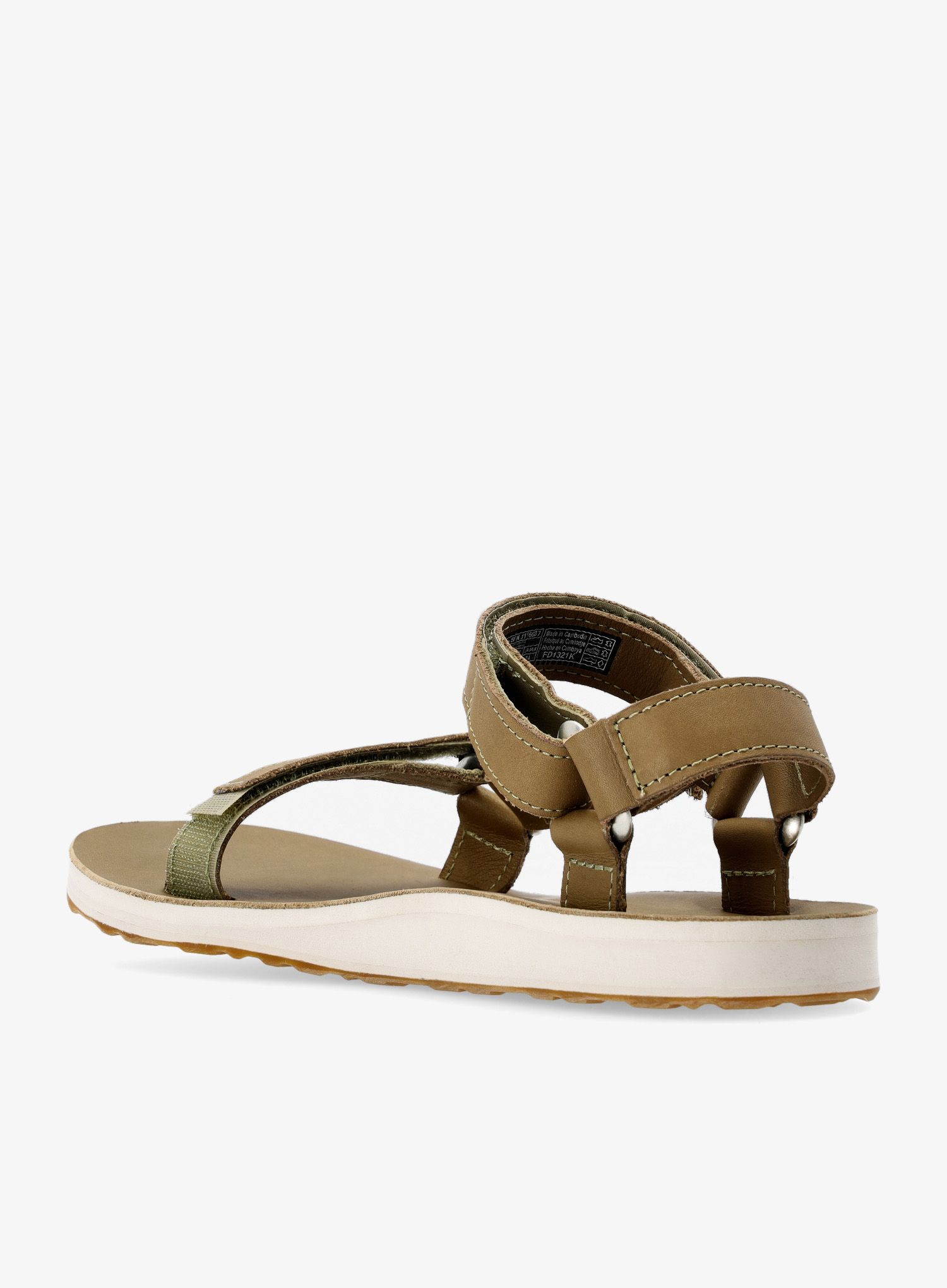 Ženski pohodniški sandali Teva Original Universal Leather - aloe