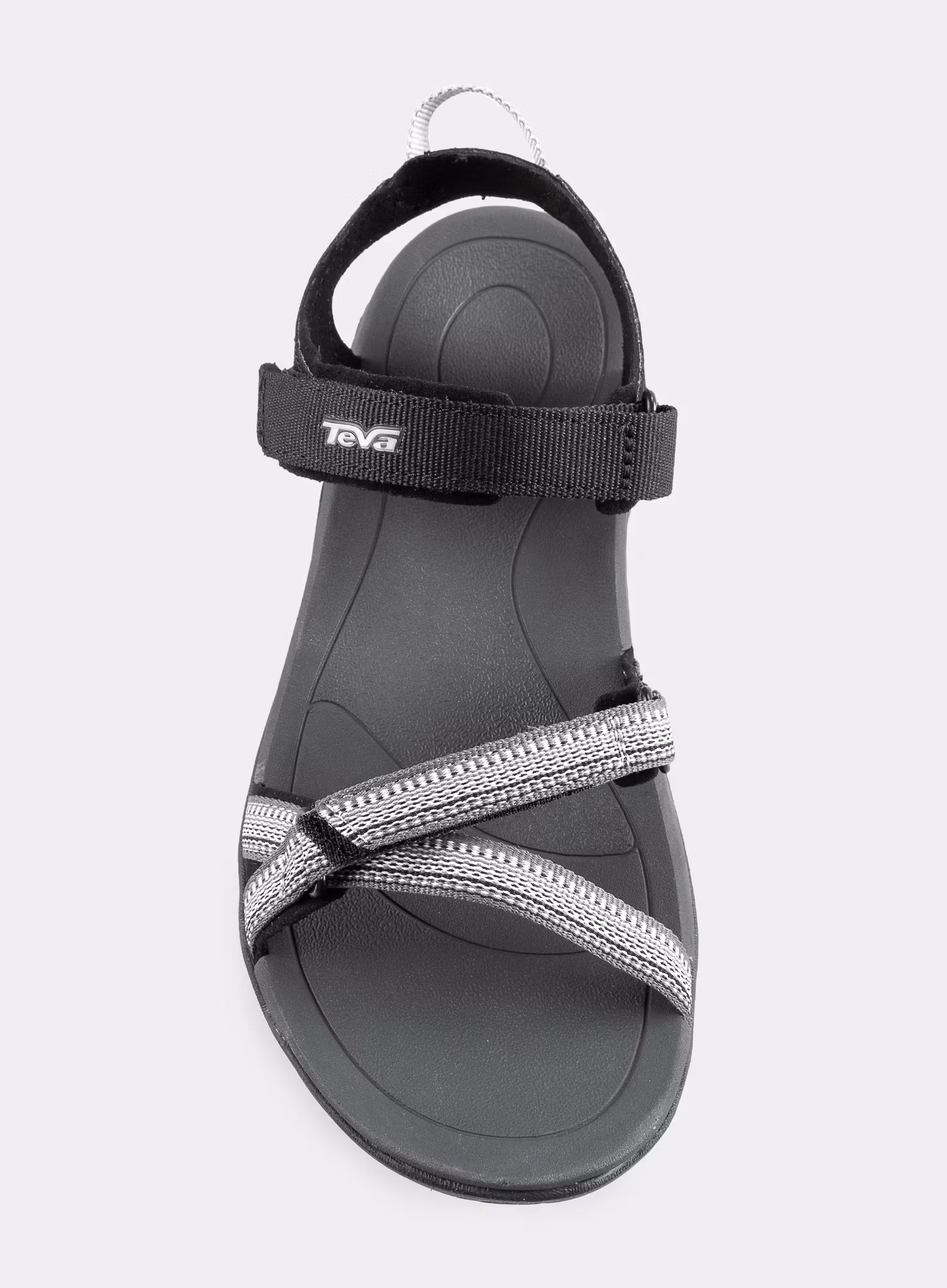 Ženski pohodniški sandali Teva Verra - antiguous black multi