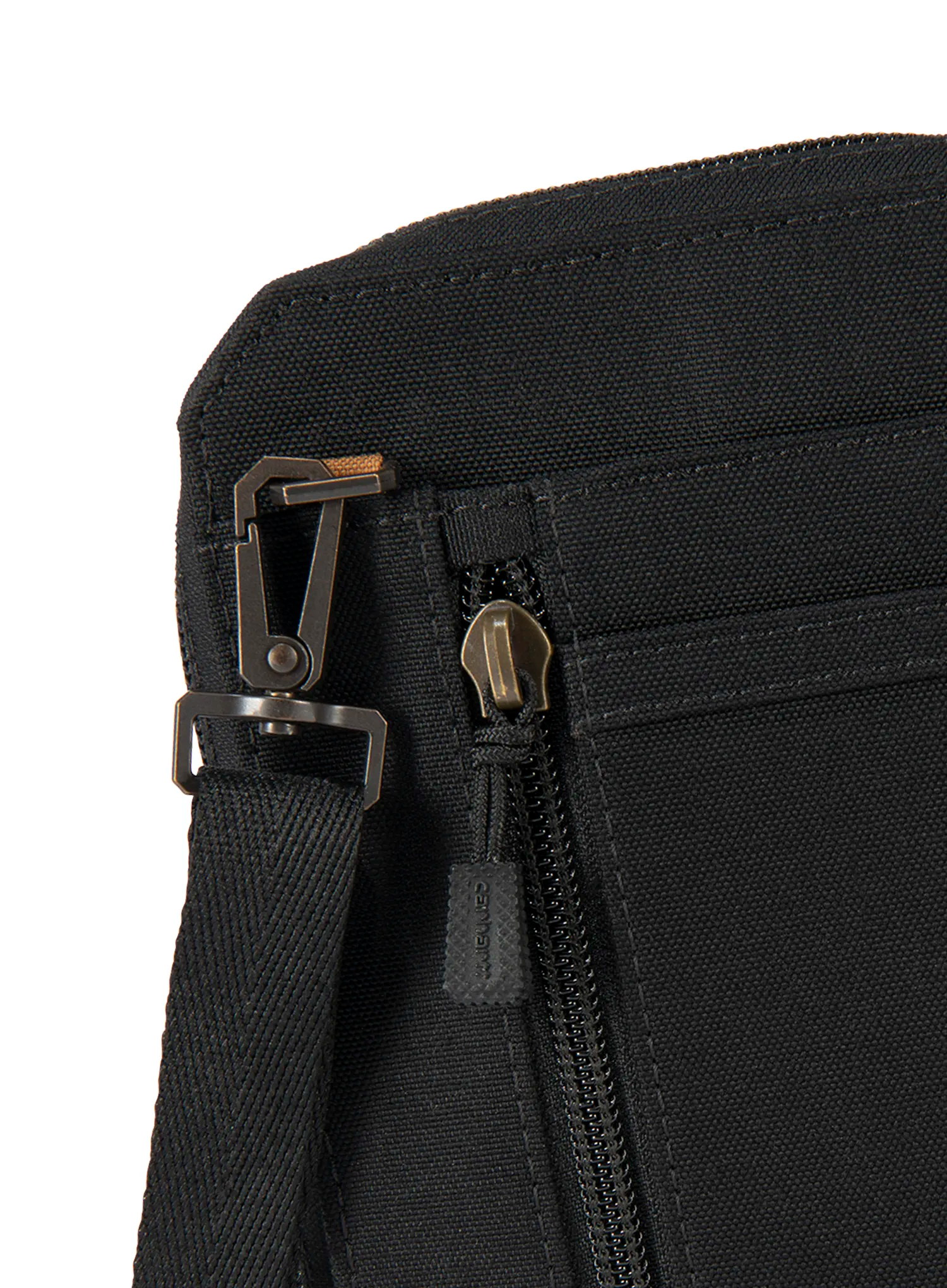 Torbica za čez ramo Carhartt Nylon Duck Crossbody Wallet - black