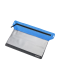 Torbica za čez ramo Cocoon Zippered Flat Document Bag M - grey/blue
