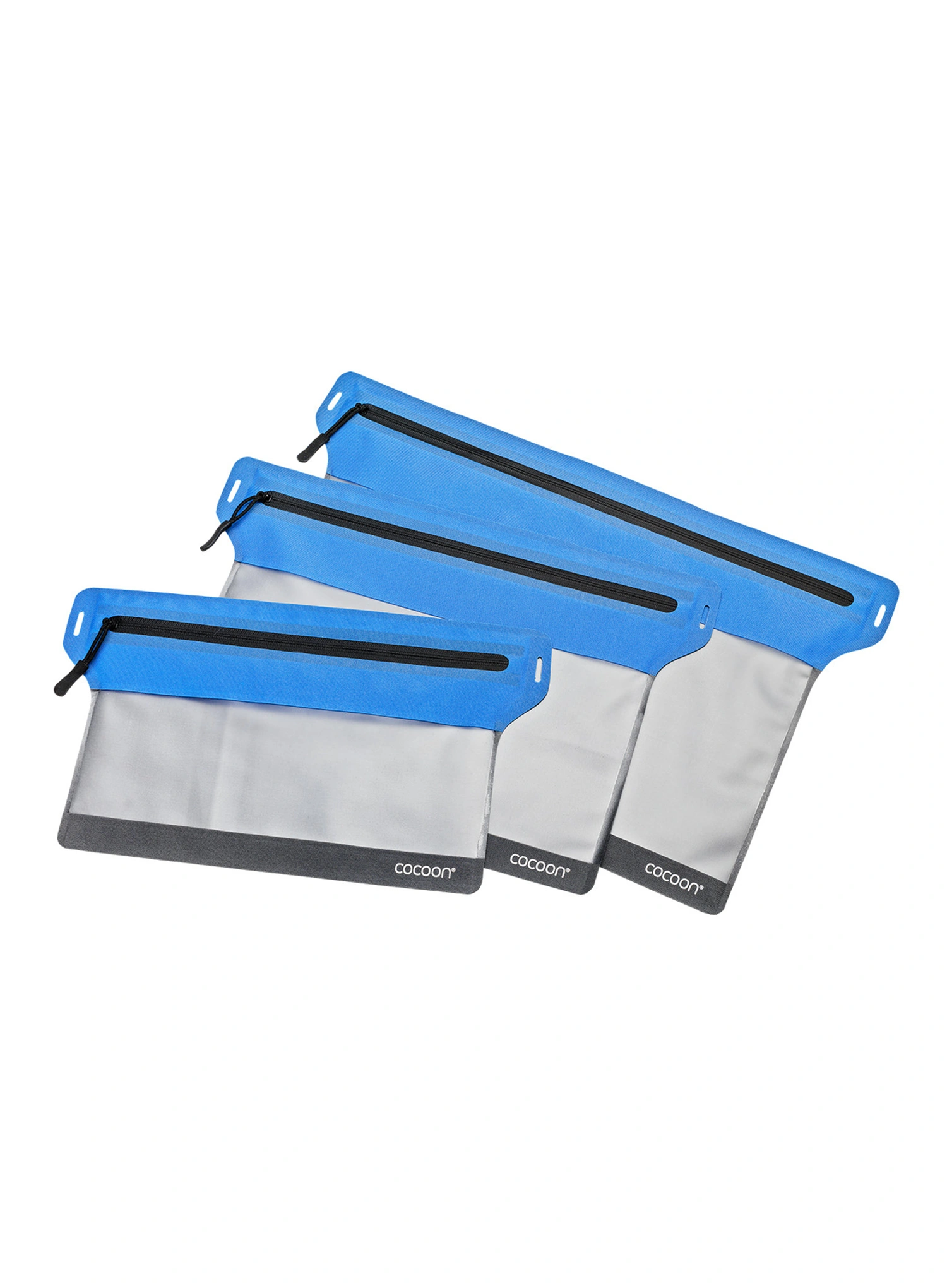 Torbica za čez ramo Cocoon Zippered Flat Document Bag M - grey/blue