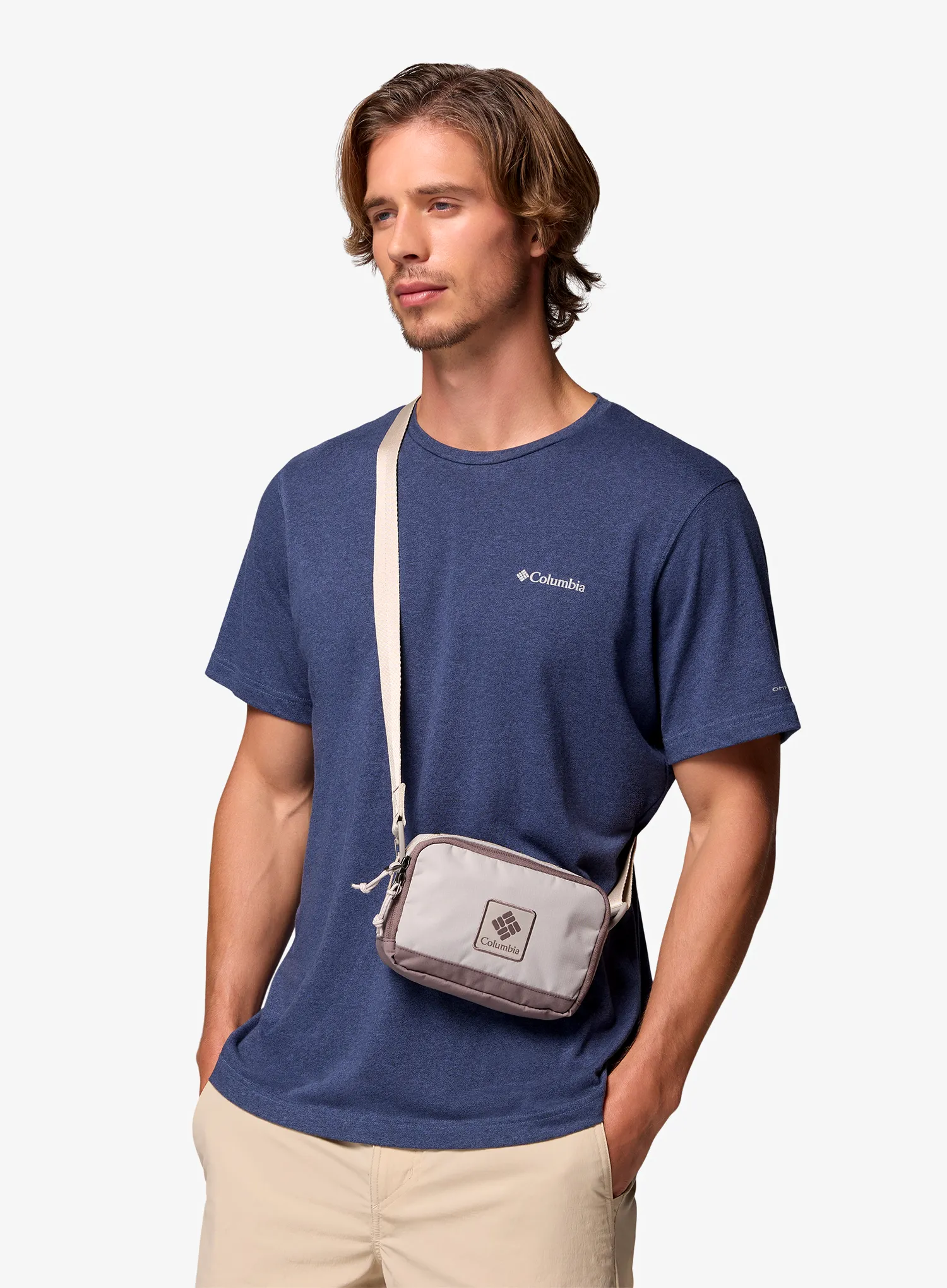 Torbica za čez ramo Columbia Trail Traveler Crossbody Bag - flint grey/iron/dark stone