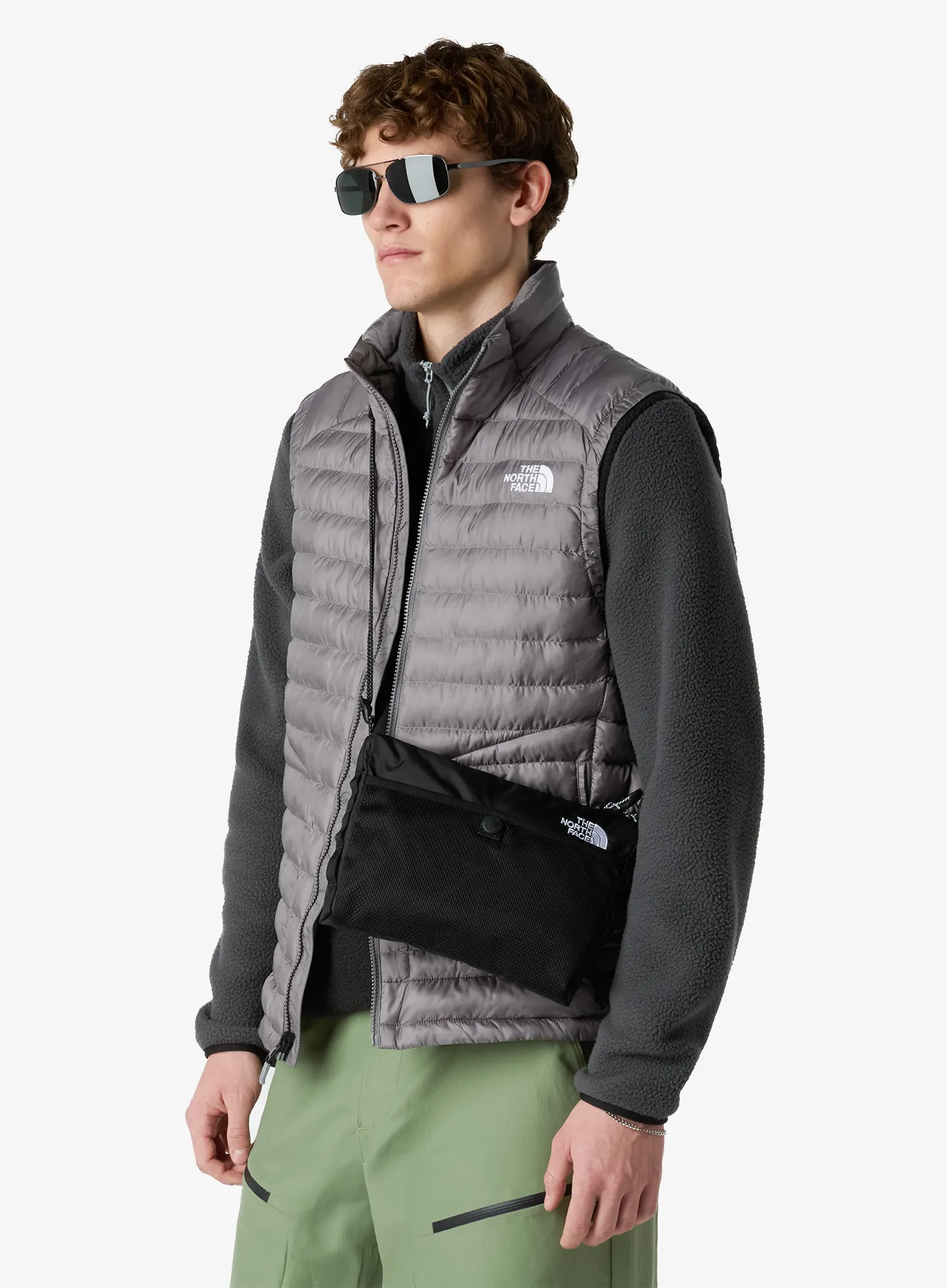 Torbica za čez ramo The North Face Terra Lumbar Pouch - tnf black/tnf white