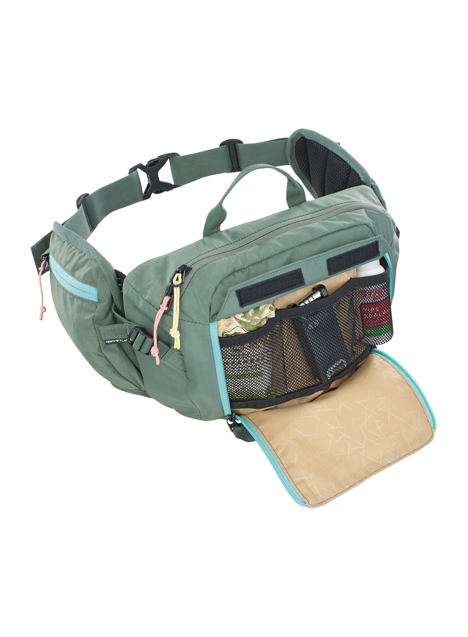 Torbica za okoli pasu Evoc Hip Pack 3 + Bladder 1.5L - olive