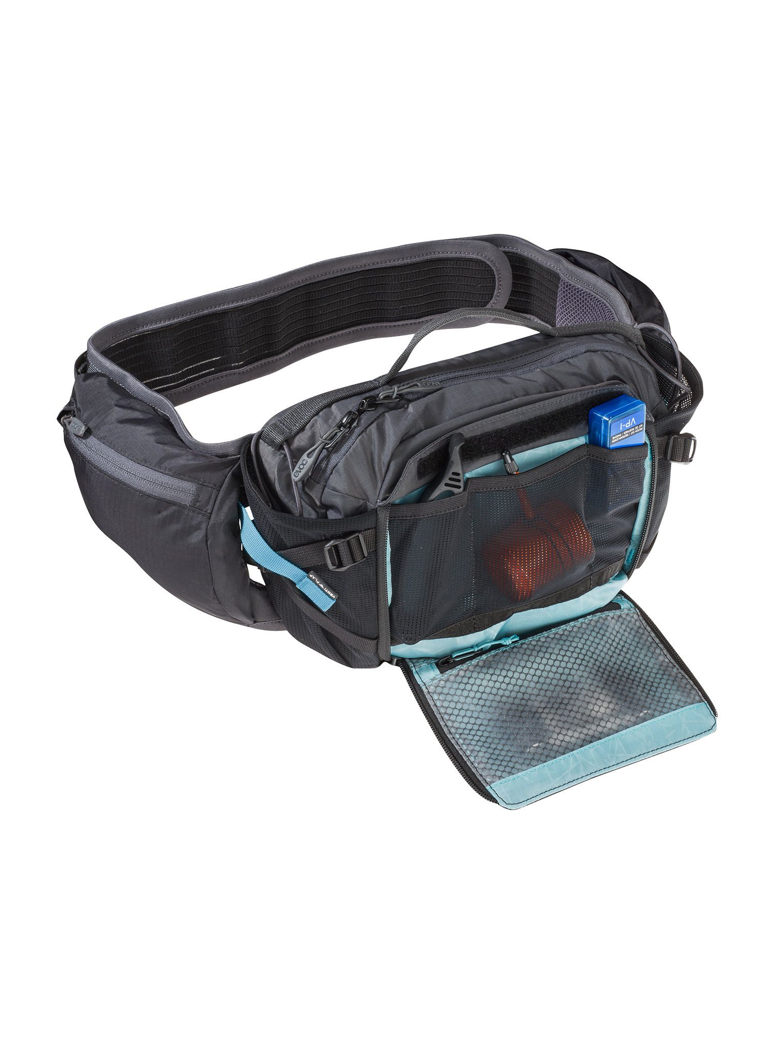 Torbica za okoli pasu Evoc Hip Pack Pro 3 - black/carbon grey