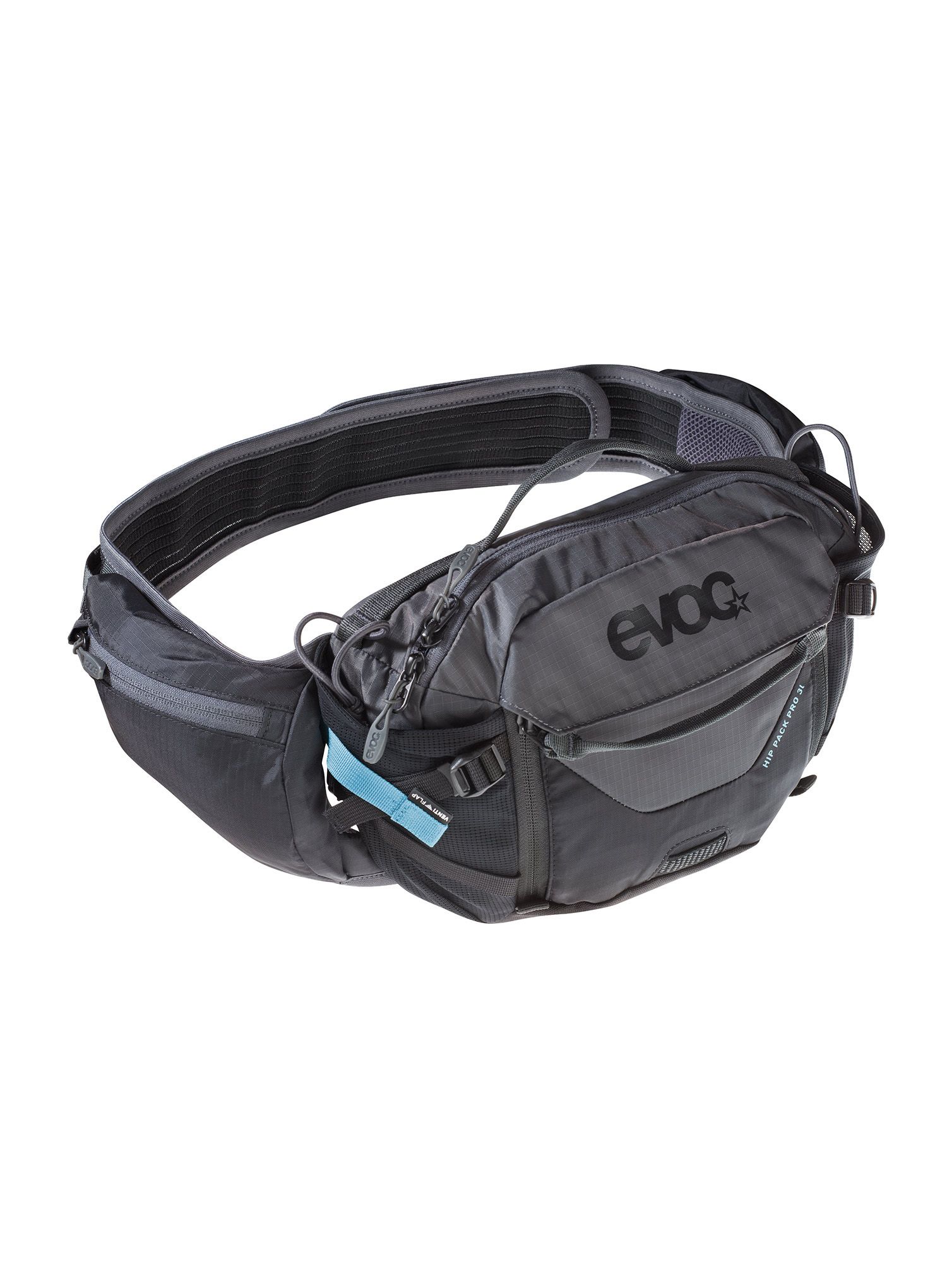 Torbica za okoli pasu Evoc Hip Pack Pro 3 - black/carbon grey