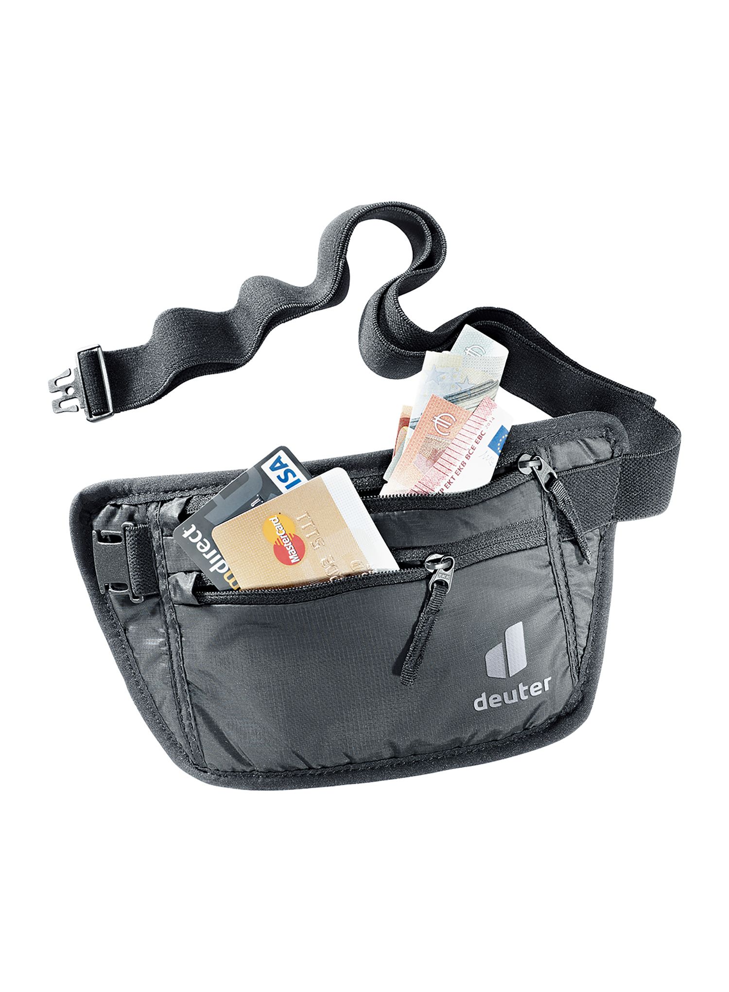 Torbica za okoli pasu Deuter Security Money Belt I - black