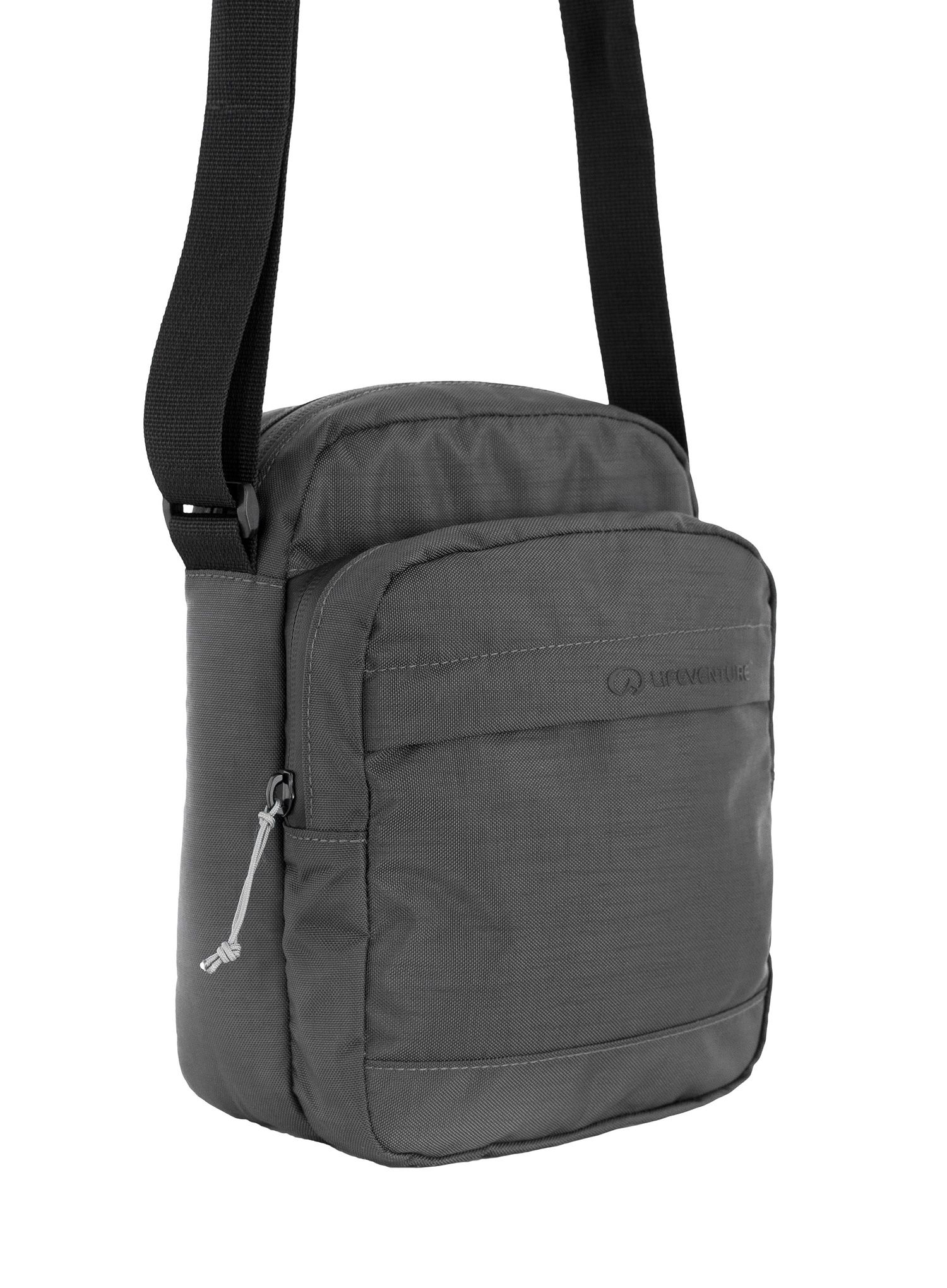 Torbica za čez ramo Lifeventure Recycled RFiD Shoulder Bag - grey
