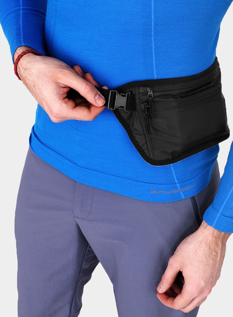 Torbica za okoli pasu Deuter Security Money Belt II - black