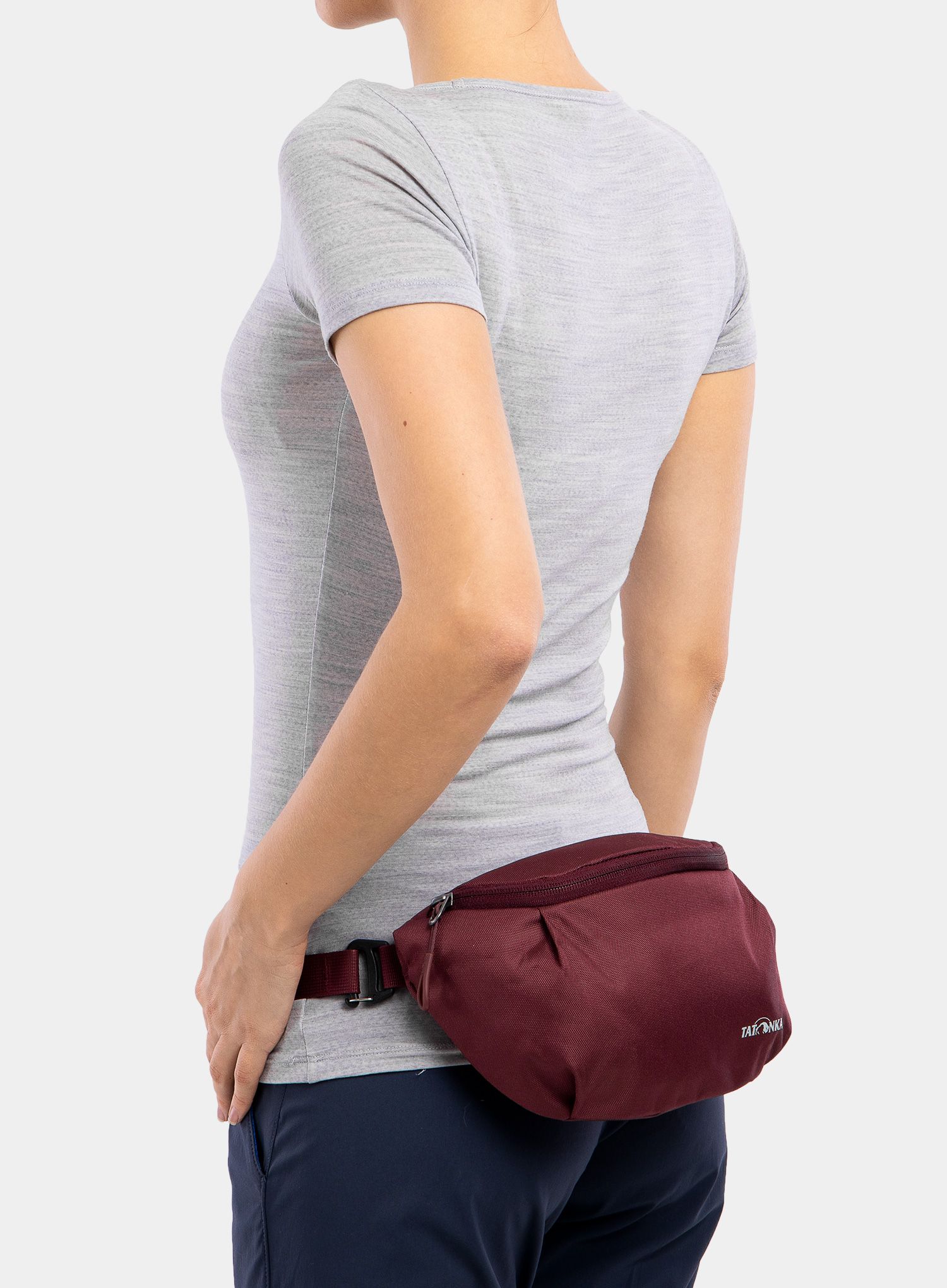 Torbica za čez ramo Tatonka Hip Belt Pouch - bordeaux red