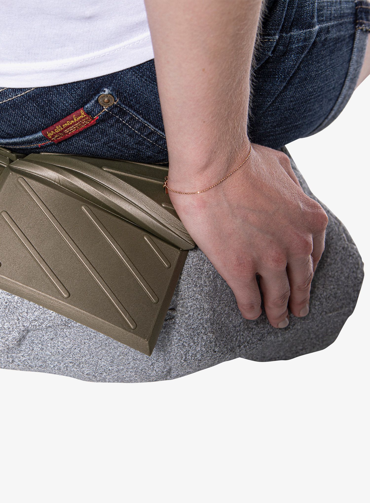 Podloga za sedenje Tatonka Foldable Seat Mat 26x34cm - olive