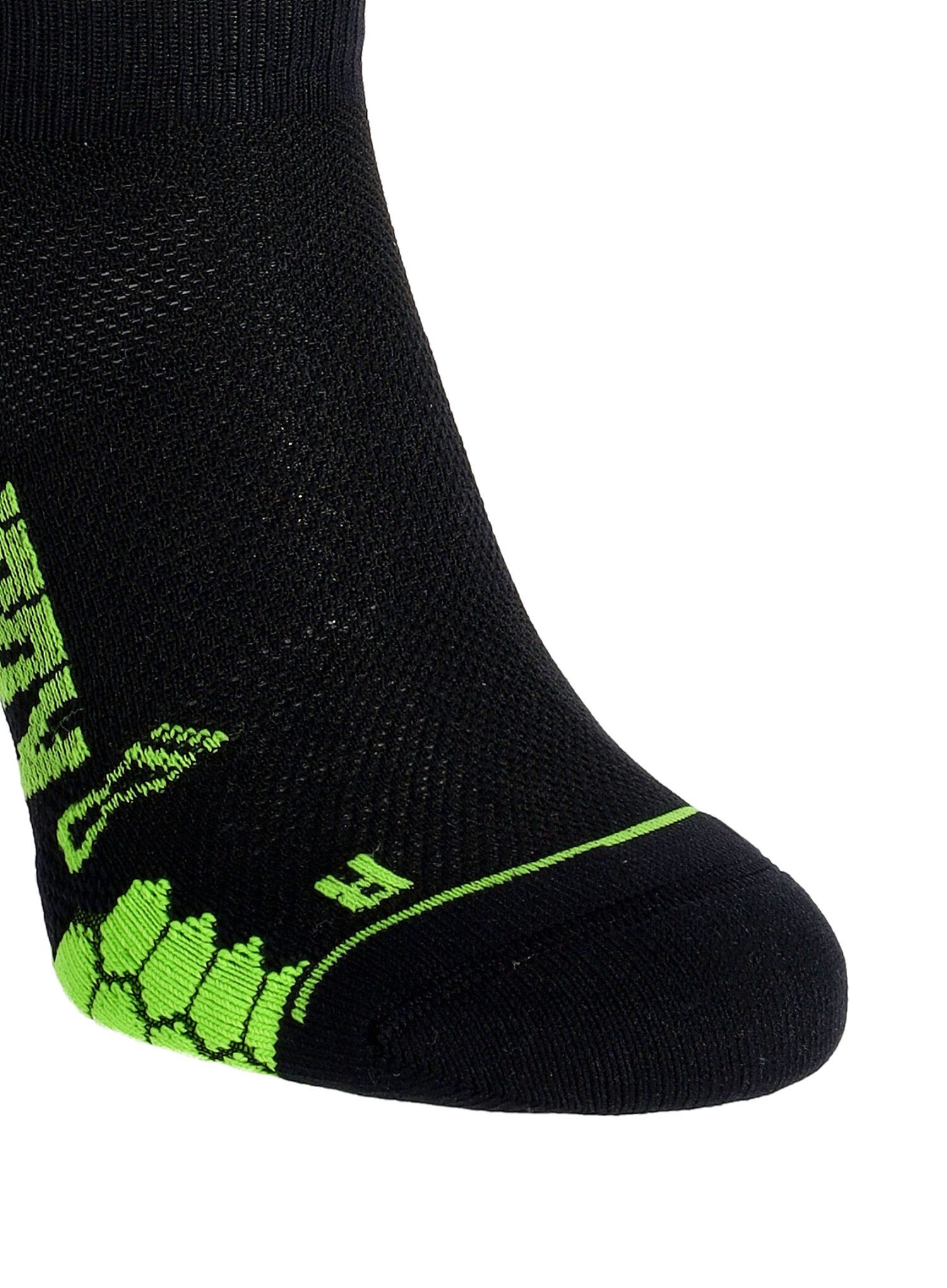 Tekaške nogavice Inov-8 Trailfly Sock Low - black/green