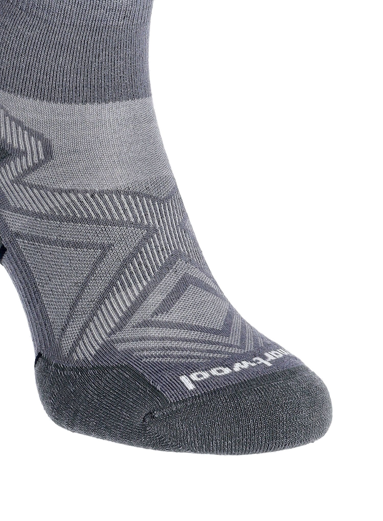 Tekaške nogavice Smartwool Run Targeted Cushion Ankle Socks - graphite