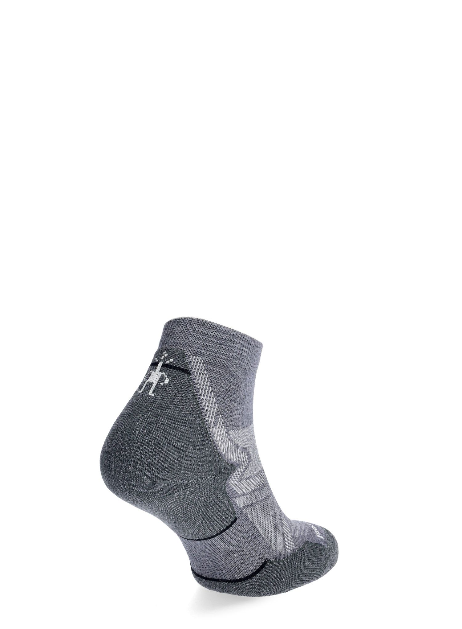 Tekaške nogavice Smartwool Run Targeted Cushion Ankle Socks - graphite