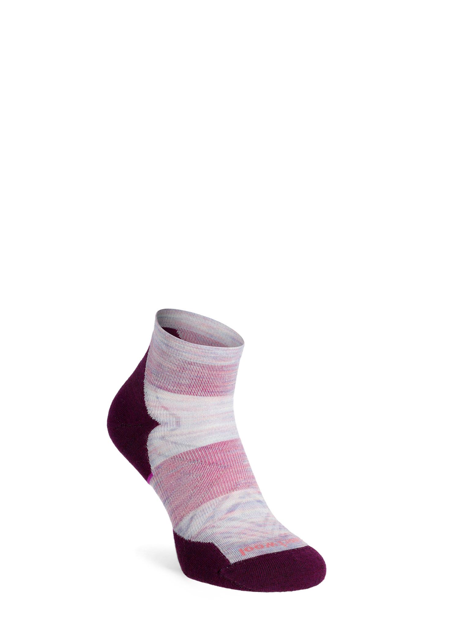 Ženske nogavice Smartwool Run Targeted Cushion Ankle Socks - purple/eclipse