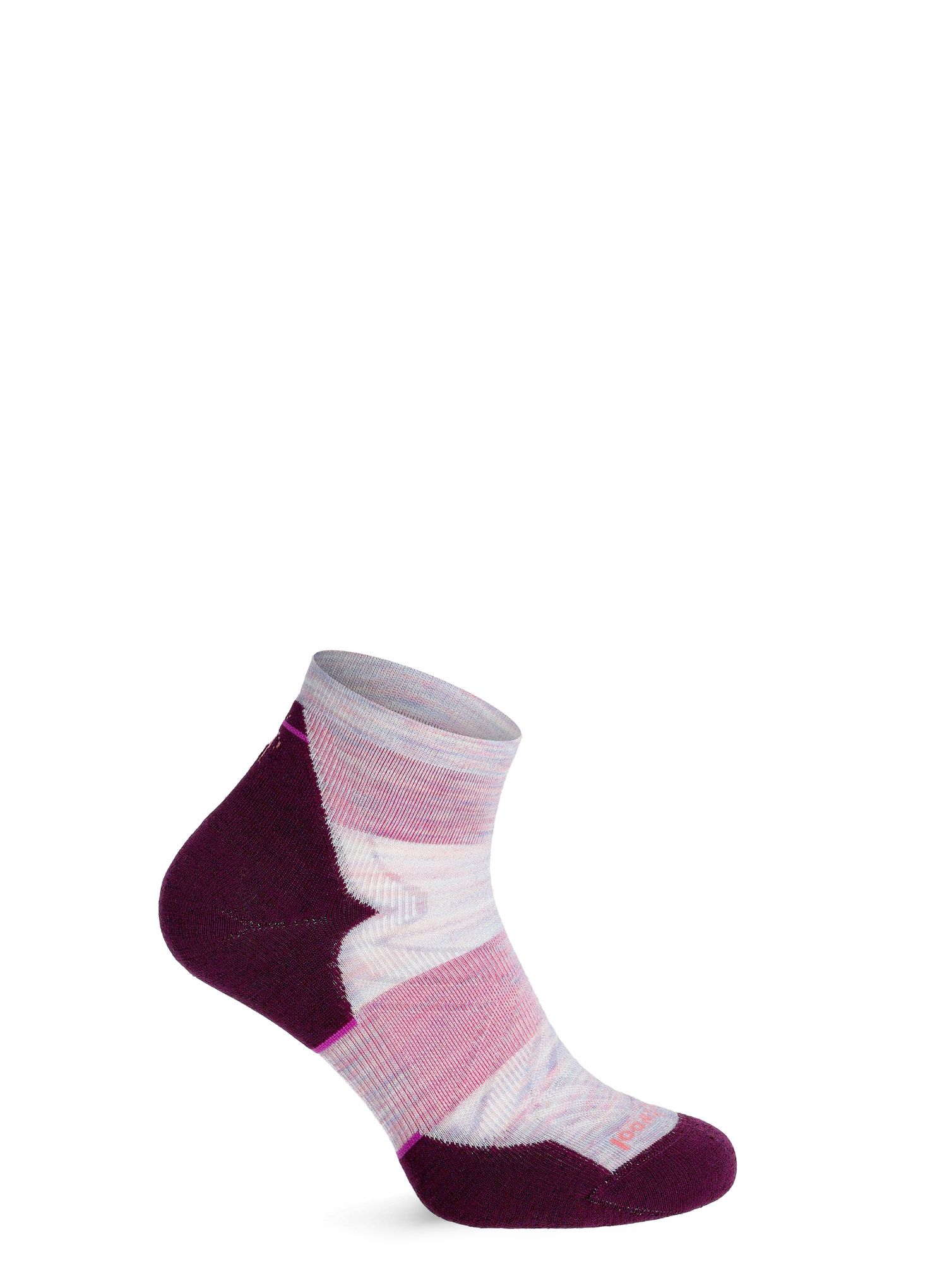 Ženske nogavice Smartwool Run Targeted Cushion Ankle Socks - purple/eclipse