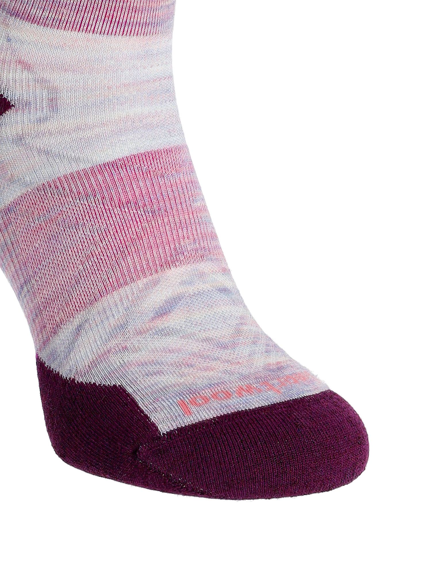 Ženske nogavice Smartwool Run Targeted Cushion Ankle Socks - purple/eclipse