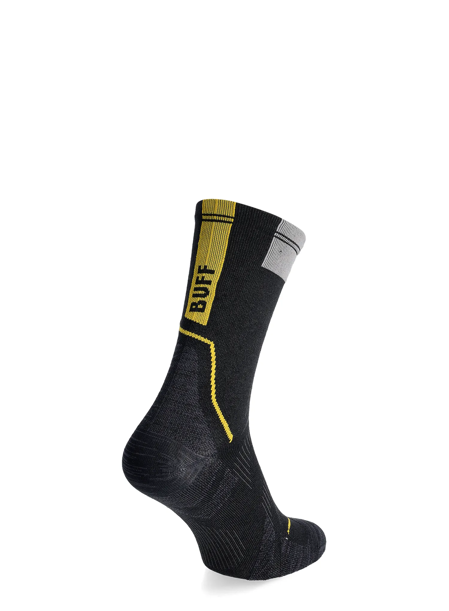 Tekaške nogavice Buff Coolnet Crew Sock CC - graphite