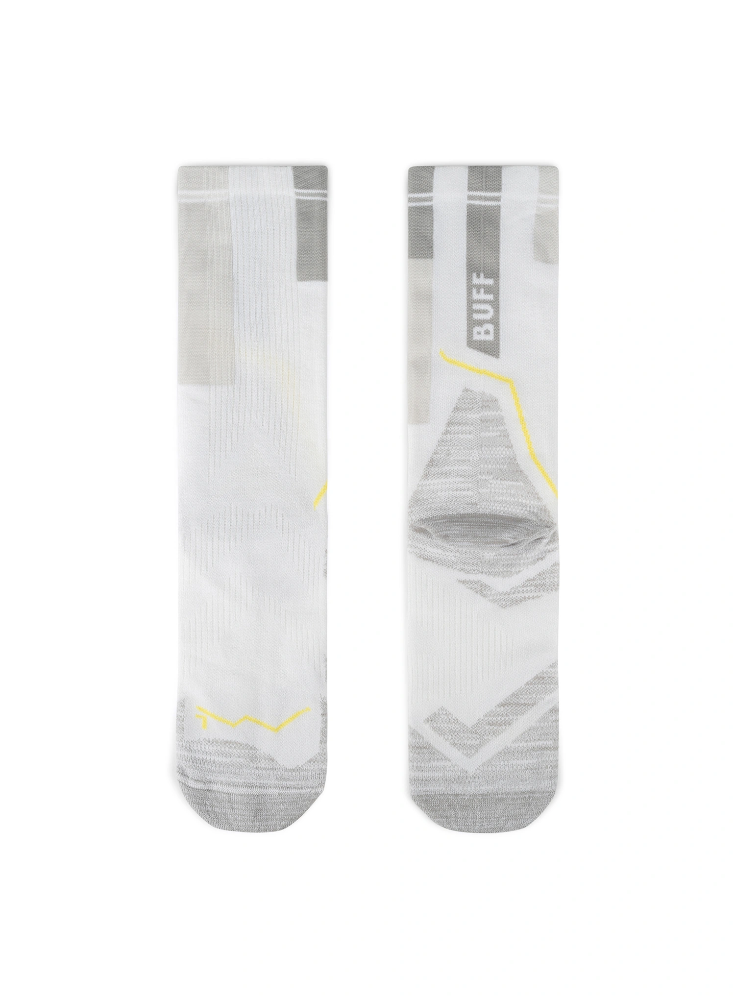 Tekaške nogavice Buff Coolnet Crew Sock CC - white