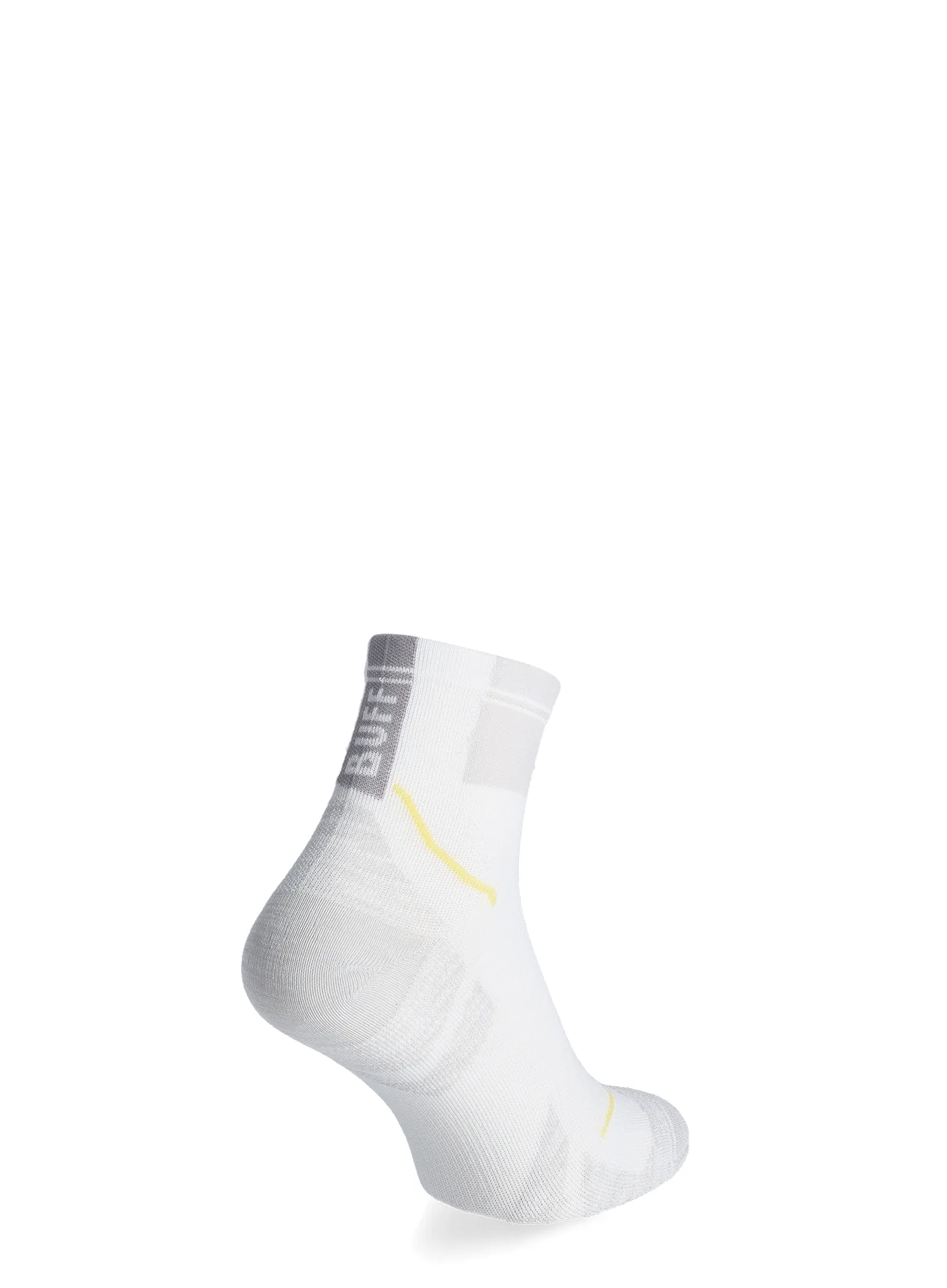 Tekaške nogavice Buff Coolnet Quarter Sock CQ - white