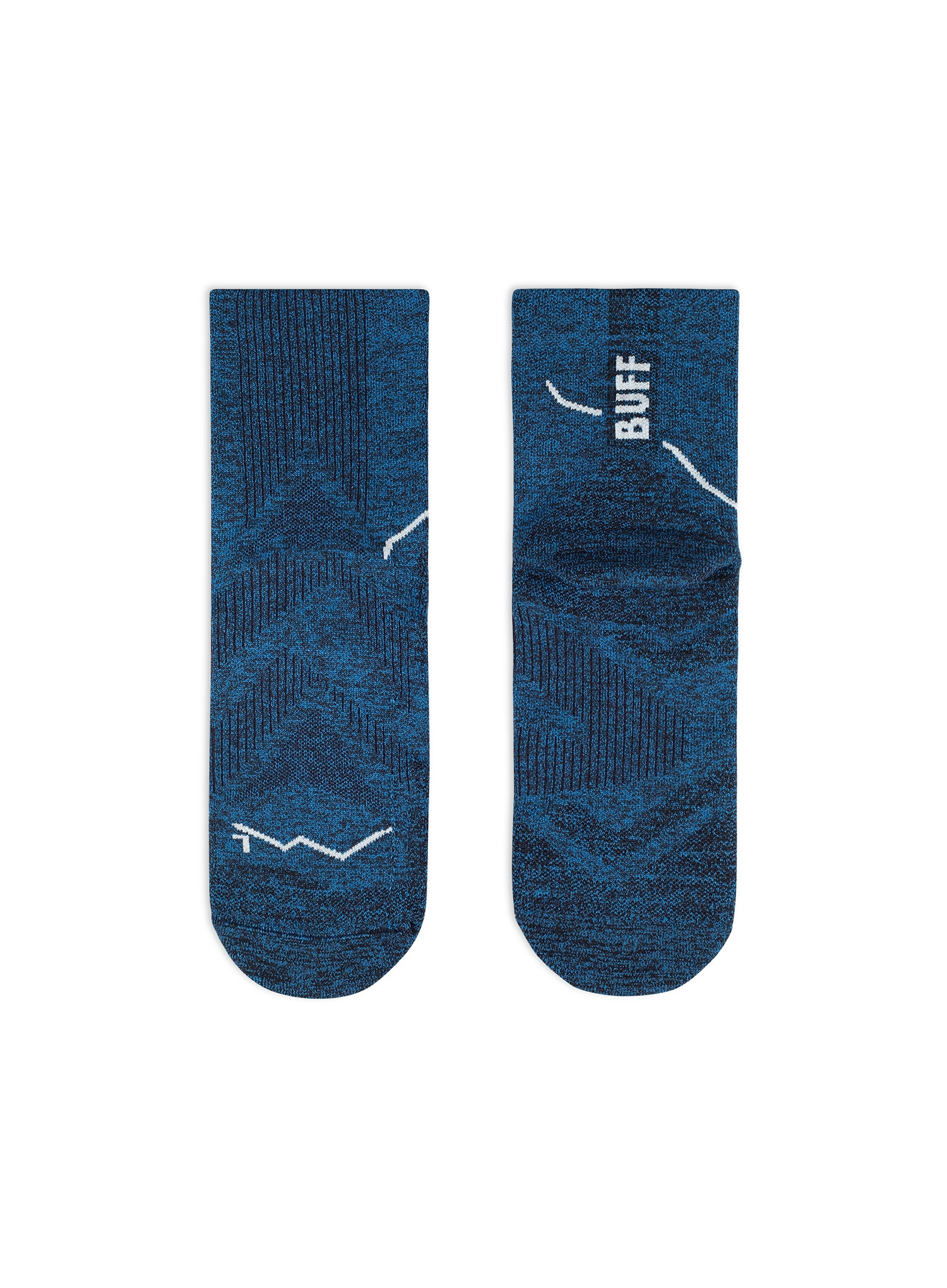 Tekaške nogavice Buff Dryflx Quarter Sock DQ - blue