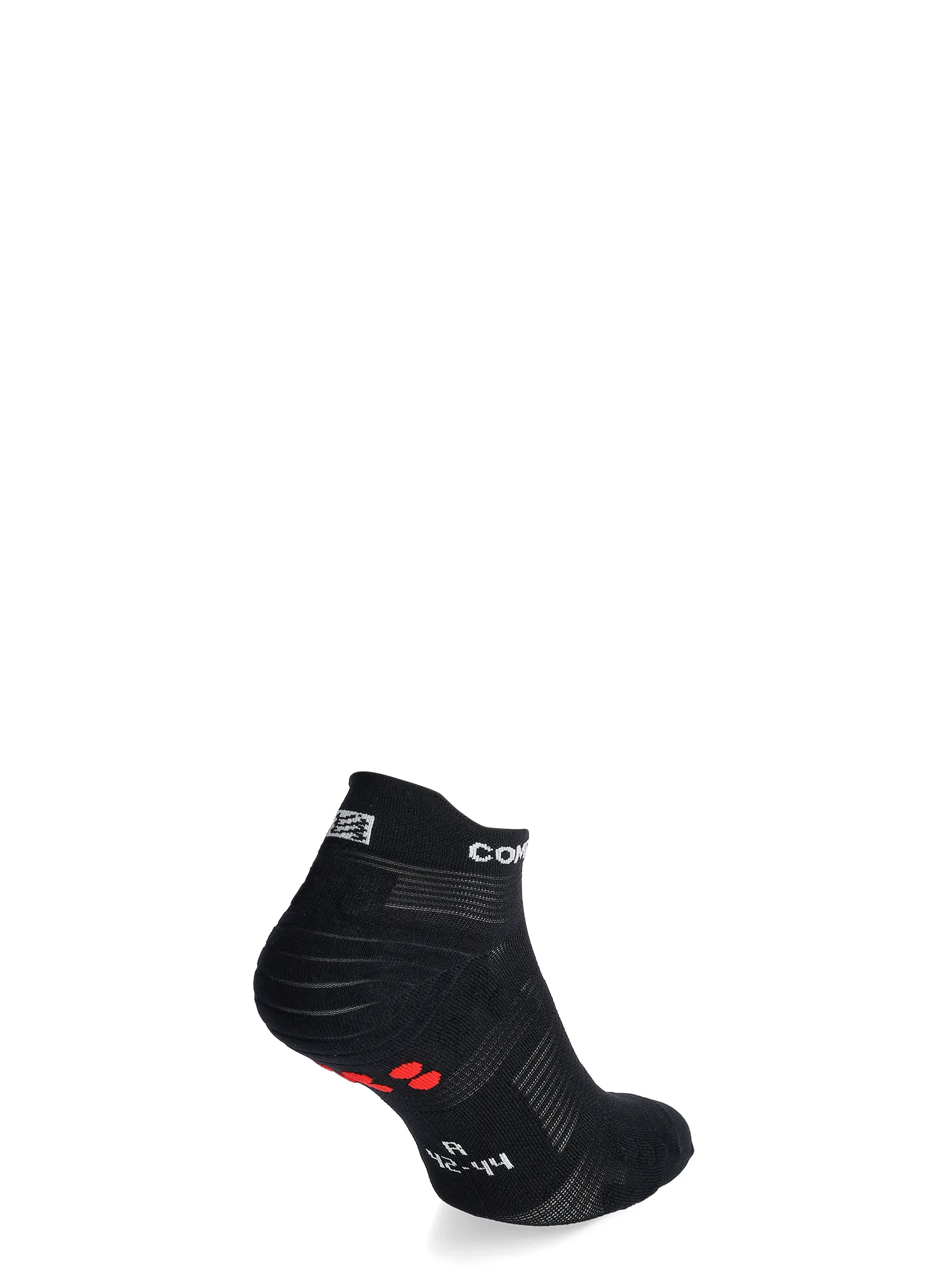 Tekaške nogavice Compressport Pro Racing Socks v4.0 Run Low - black/white
