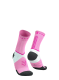 Tekaške nogavice Compressport Ultra Trail Socks v2.0 - begonia/neon pink