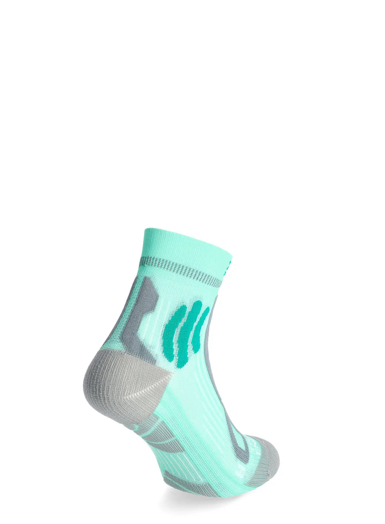 Ženske tekaške nogavice X-Socks Trail Run Energy 4.0 - audrey green/pearl grey
