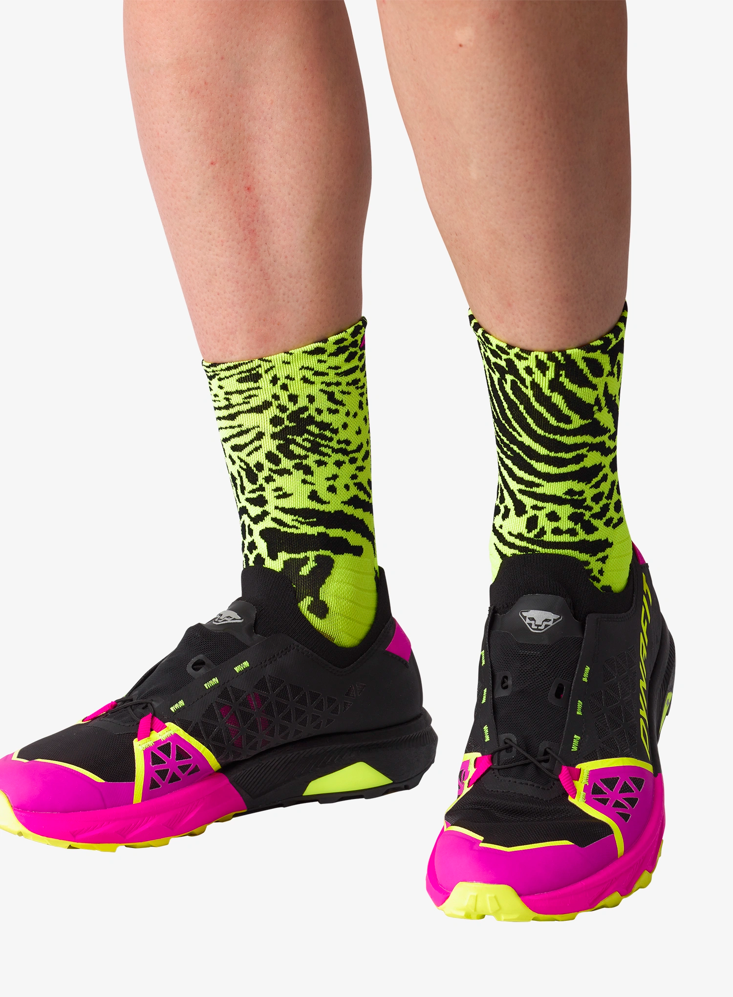 Tekaške nogavice Dynafit Run Wild Crew Socks - ultra yellow