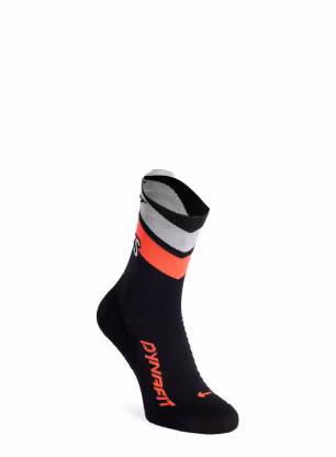 Tekaške nogavice Dynafit Ultra Crew Socks - black out/ultra coral