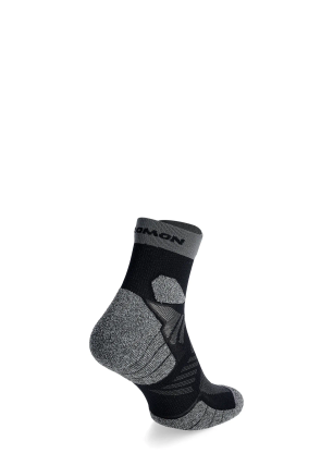 Tekaške nogavice Salomon Aero Ankle - black/castelrock