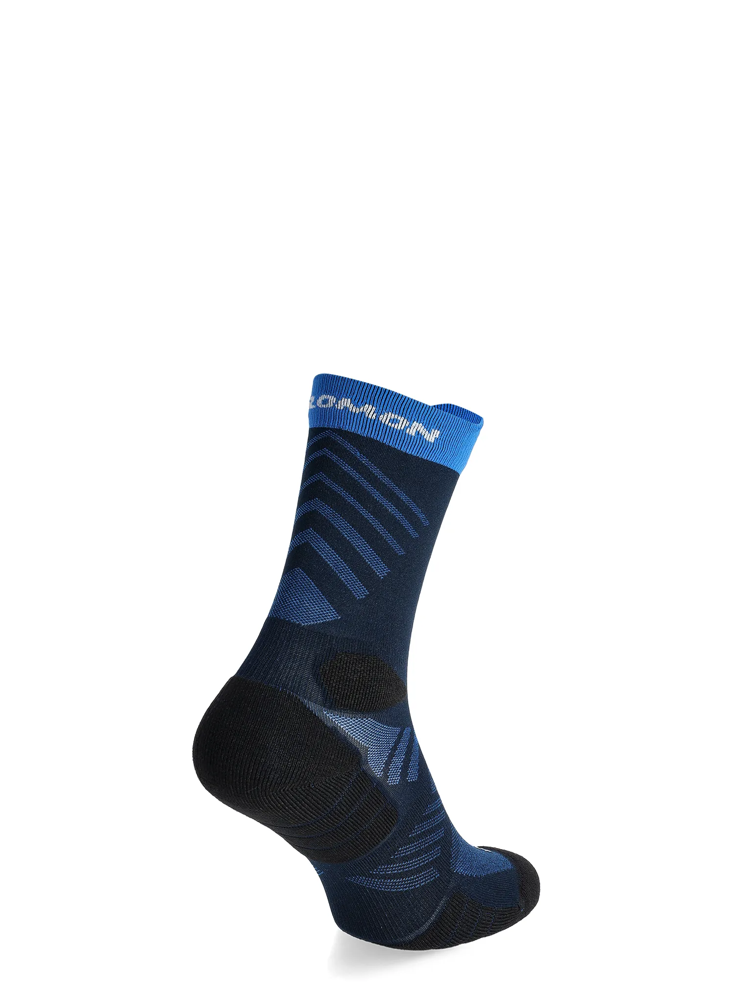 Tekaške nogavice Salomon Aero Crew - maritime blue/bluing/white