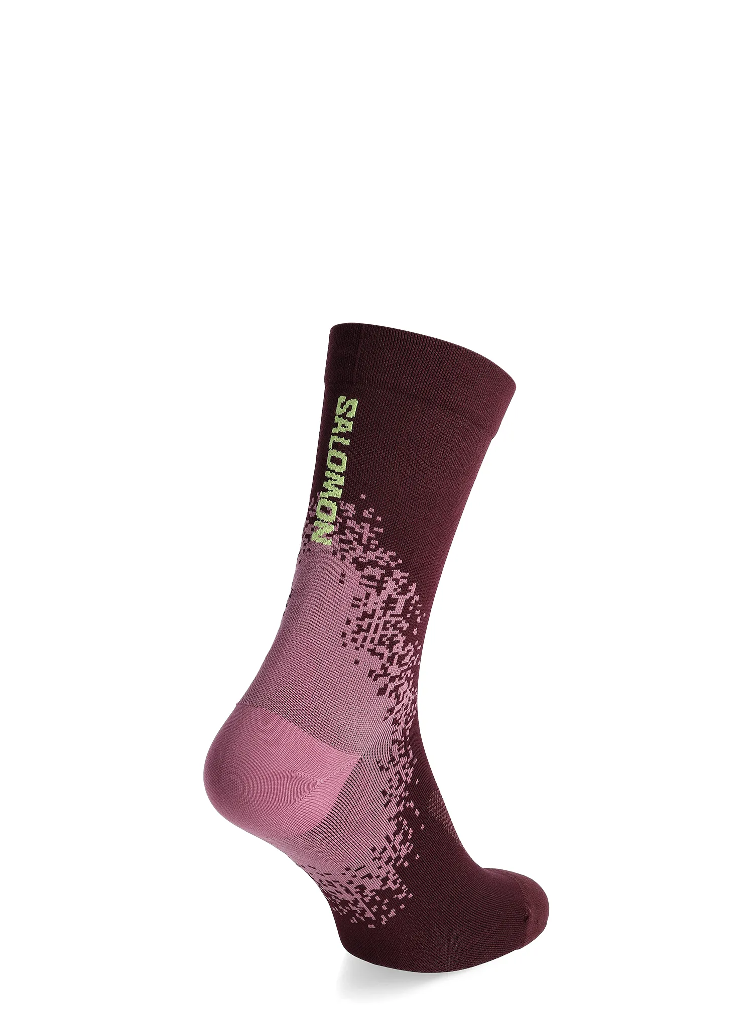Tekaške nogavice Salomon Gravel Crew - butterfly/orchid/huckleberry