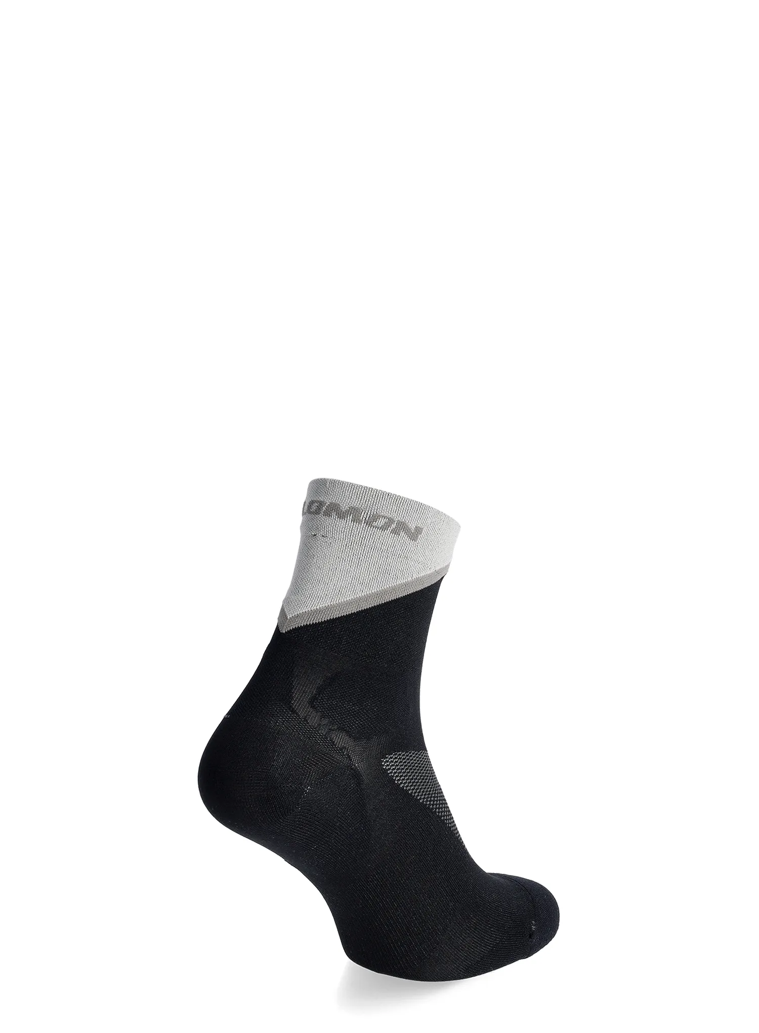 Tekaške nogavice Salomon Pulse Ankle - black/gull gray/silver cloud