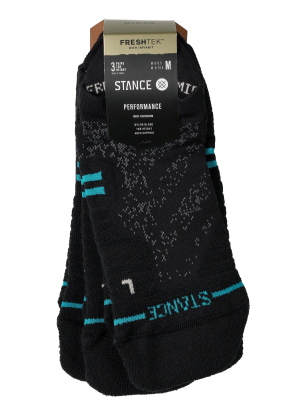 Tekaške nogavice Stance Athletic Tab 3 Pack - black