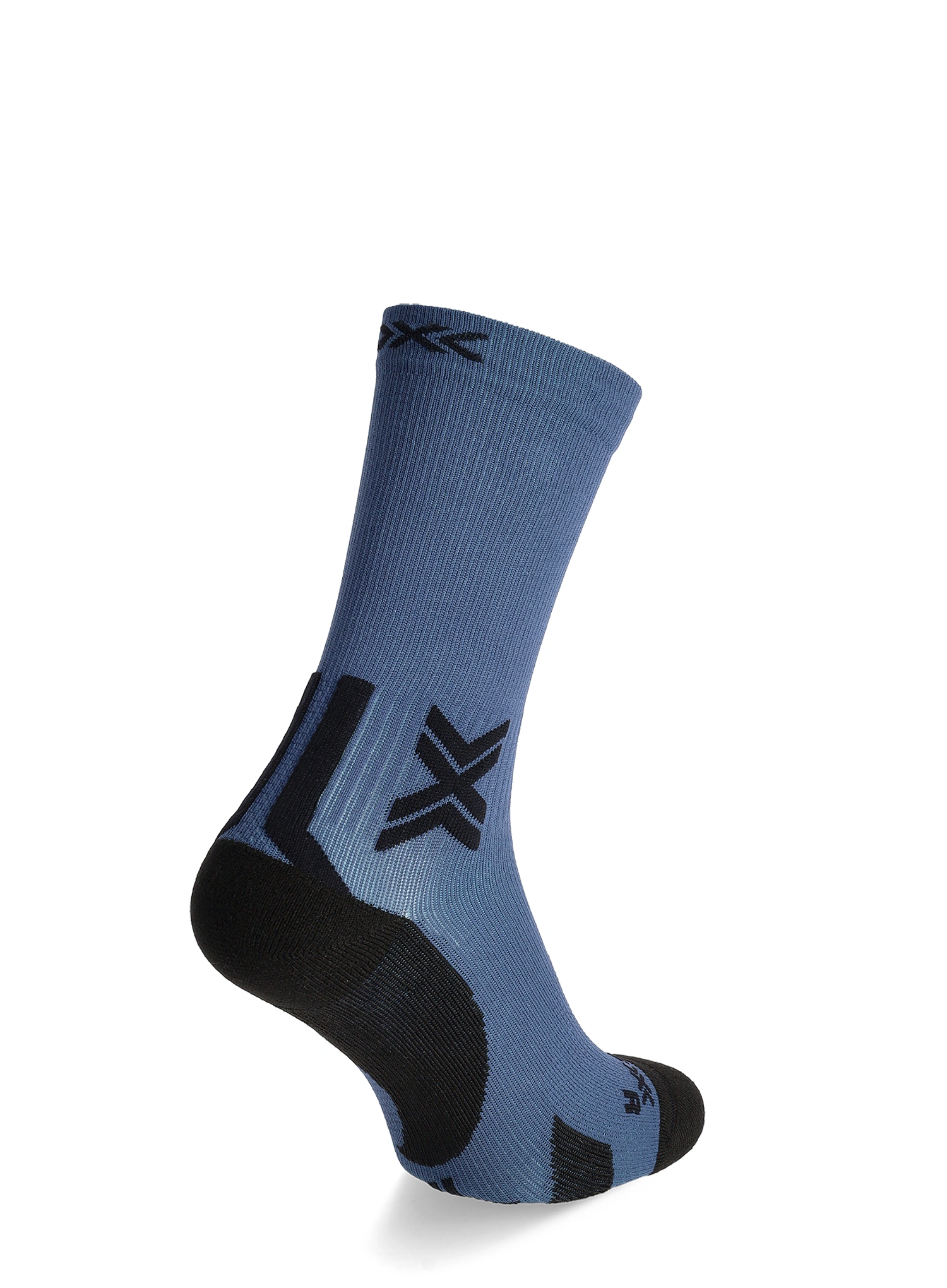 Tekaške nogavice X-Socks Run Discover Crew - marine/x black