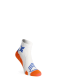 Tekaške nogavice X-Socks Run Expert Ankle - white/orange/twyce blue